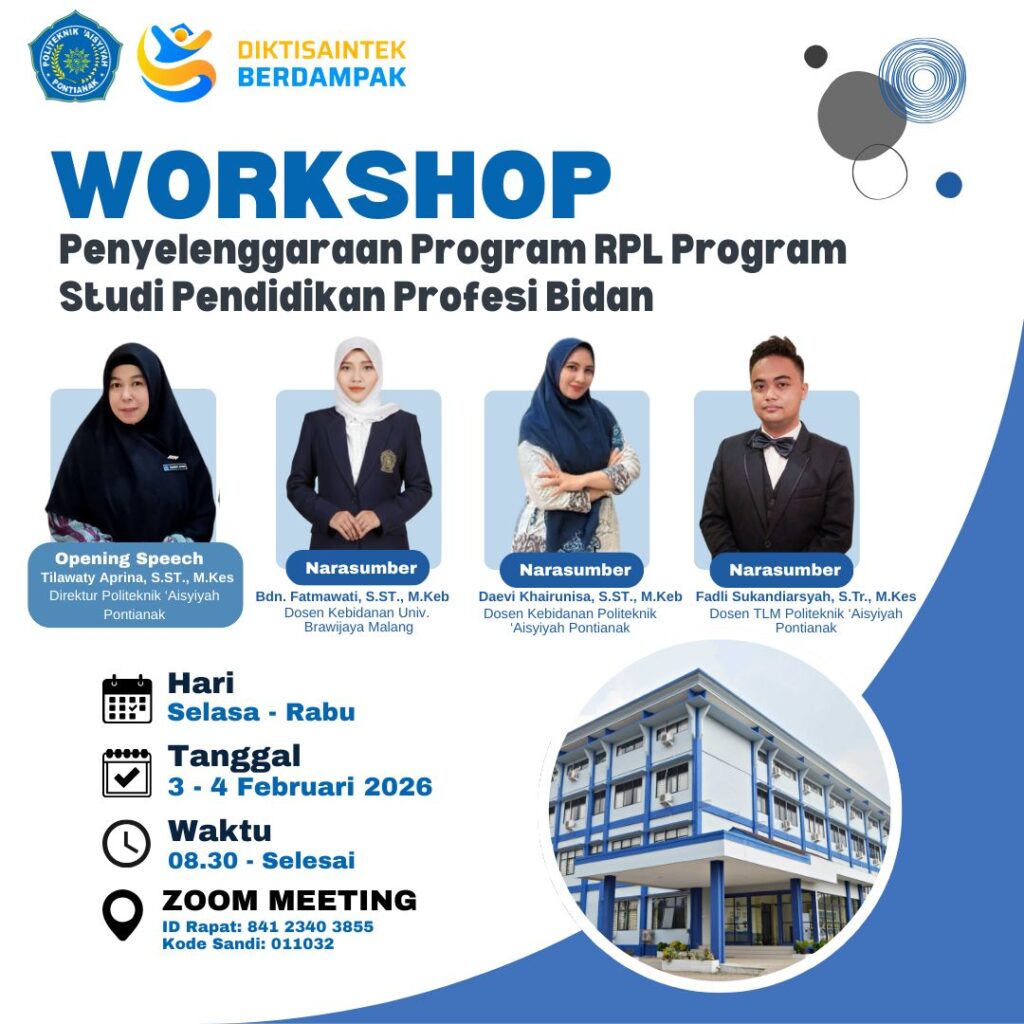WORKSHOP Penyelenggaraan Program RPL Program Studi Pendidikan Profesi Bidan